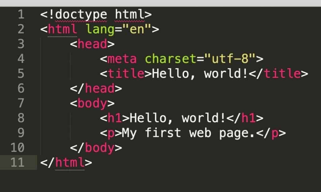 sublime syntax is great when creating a website with HTML and CSS