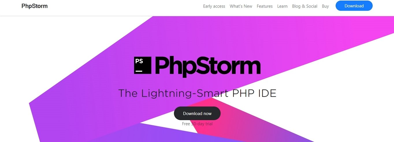 PhpStorm IDE website