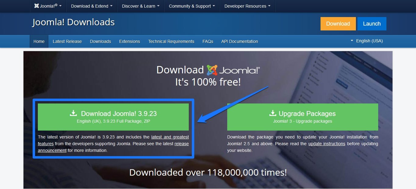 joomla tutorial download joomla