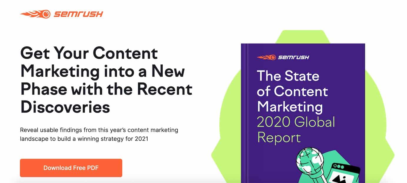 The state of content marketing report