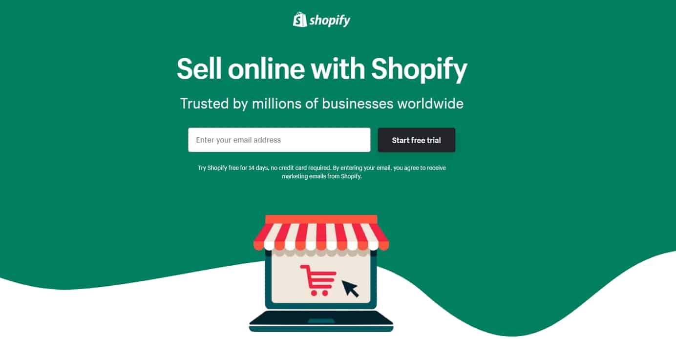 Shopify website builder