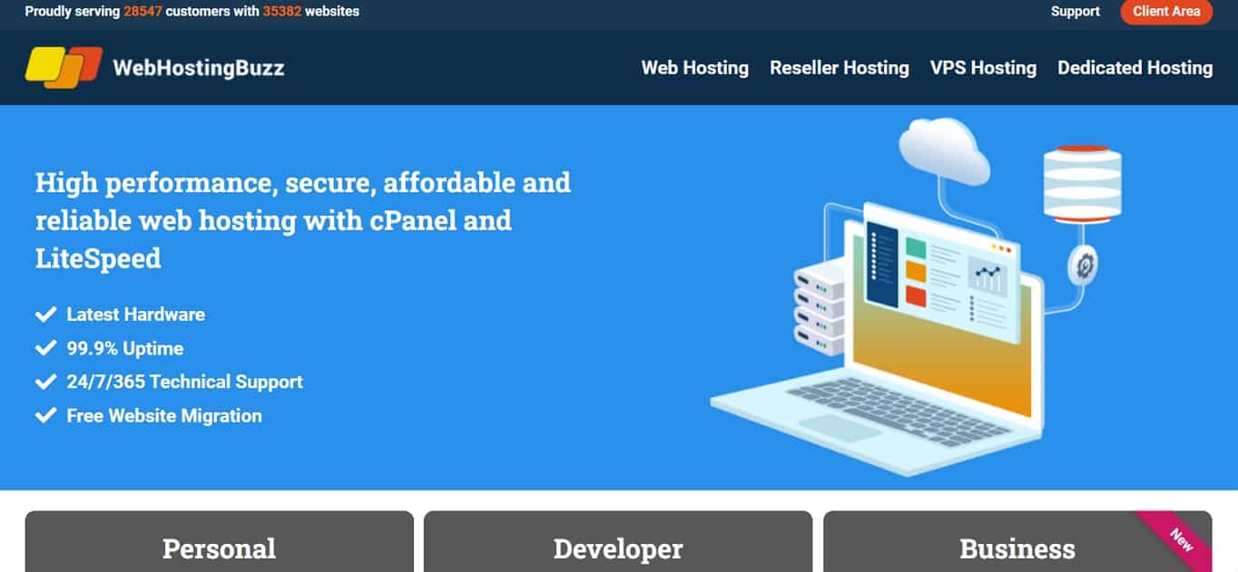 WebHostingBuzz hosting review