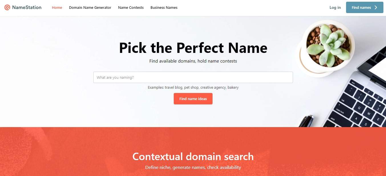 NameStation provides one of the best domain name generators for crowdsourcing.