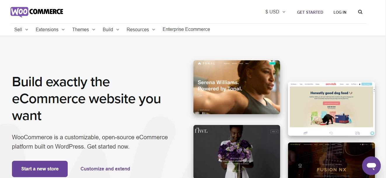 WooCommerce is the best e-commerce platform for websites using WordPress.