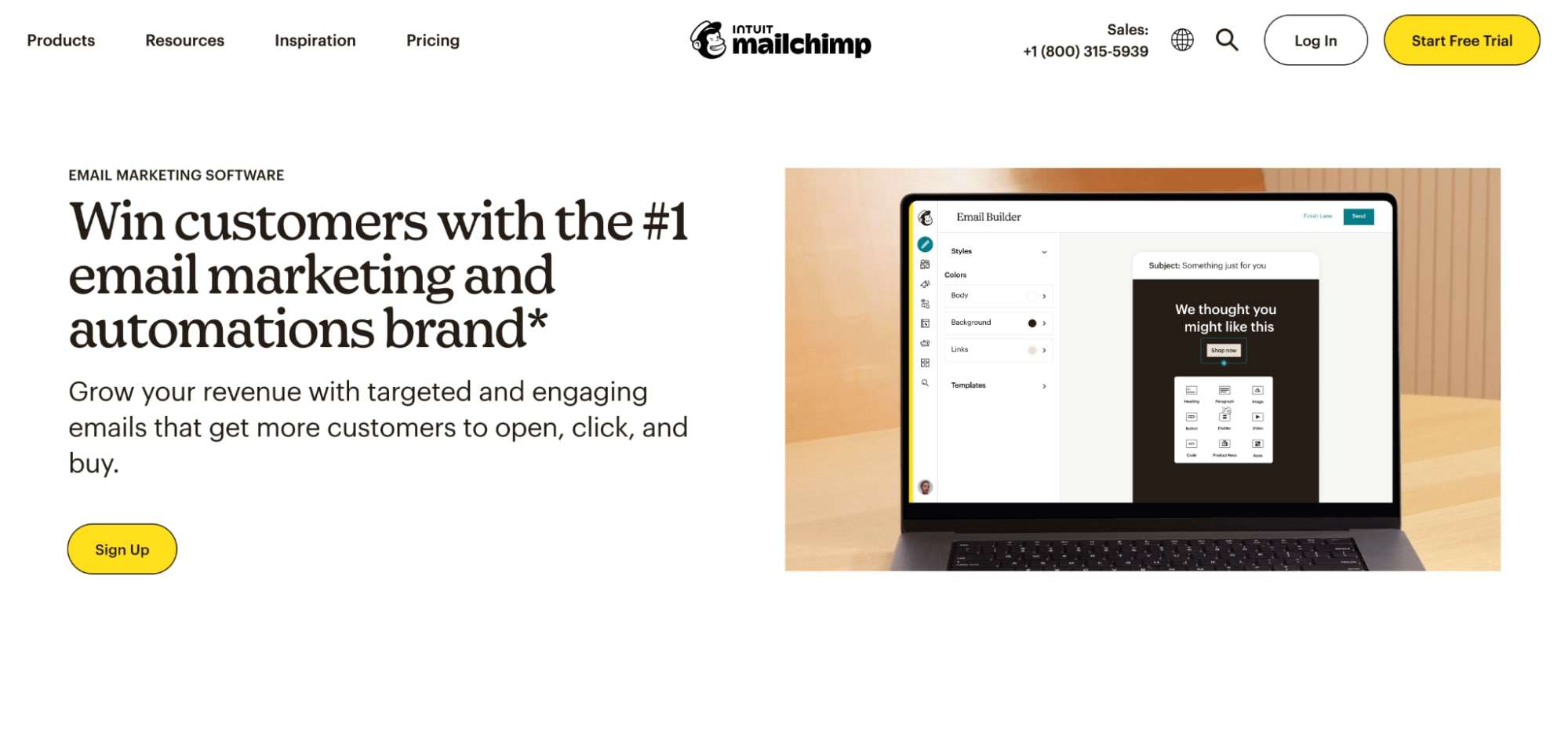 Mailchimp is far and away the easiest email marketing service for beginners on the market today.
