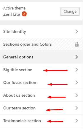 custom homepage options