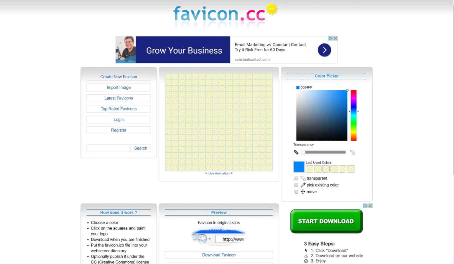 how to make a favicon from your logo for free