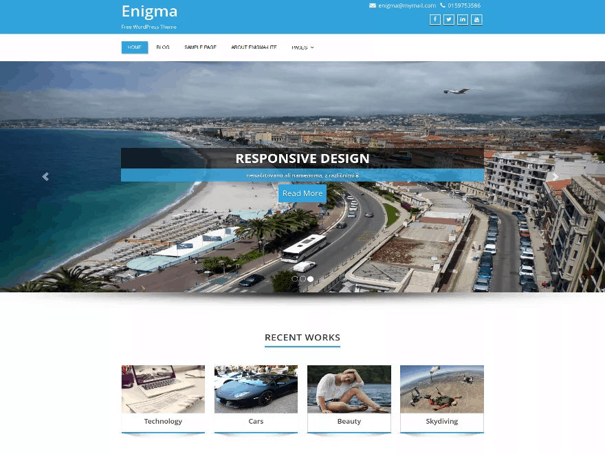 Free WordPress Theme #14