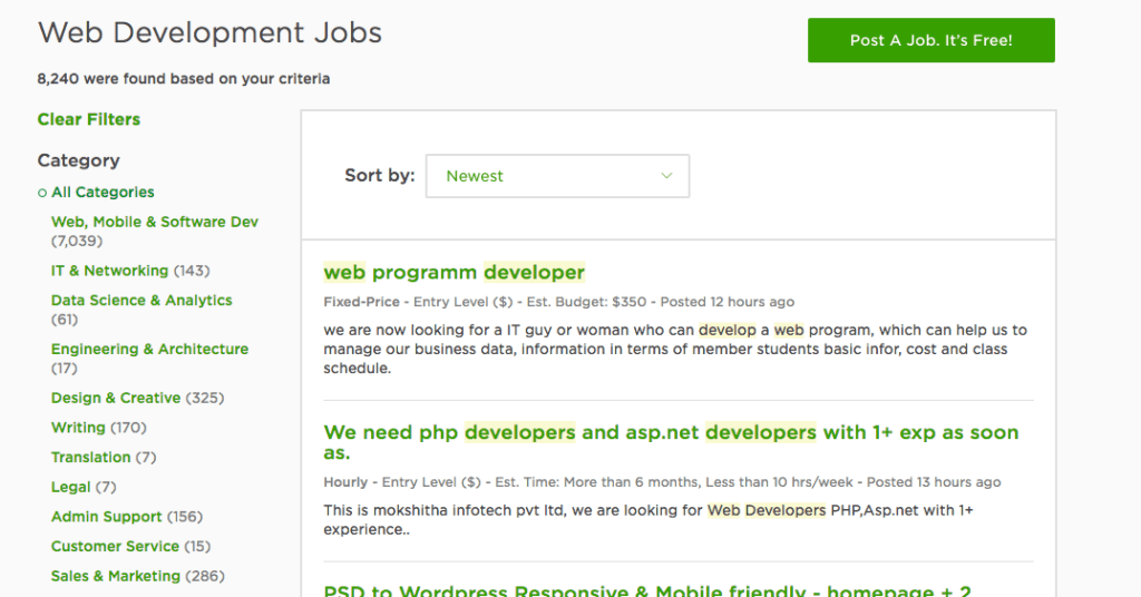 How to Become a Web  Developer  and get freelance GIGs 