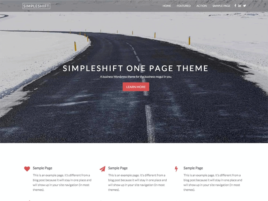 Free WordPress Theme #7