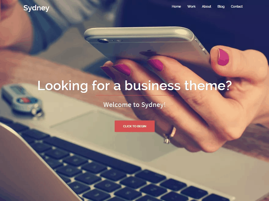 Sydney WordPress Theme