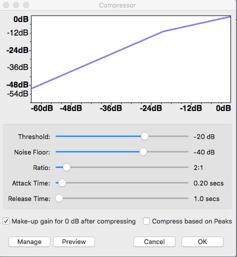 Effect -> Compressor