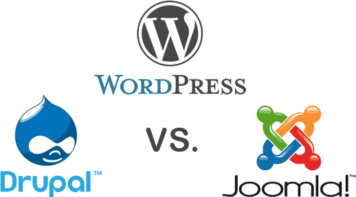 wordpress joomla drupal comparison