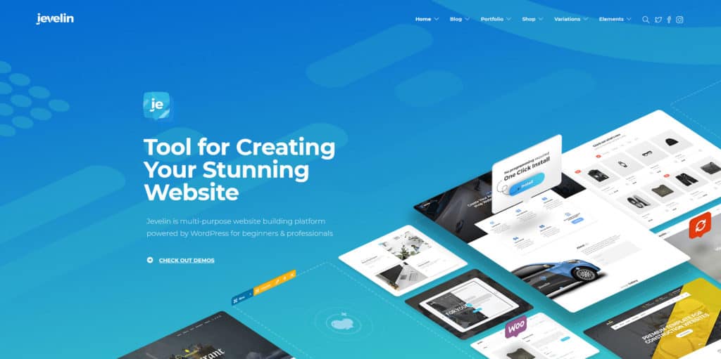 jevelin wordpress theme