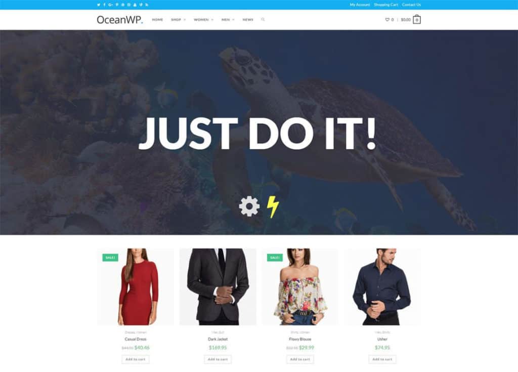 oceanwp one of the best flexible wordpress themes