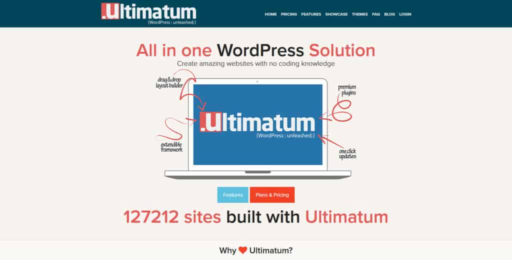 ultimatum theme framework