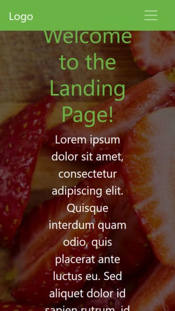 bootstrap tutorial error on mobile design