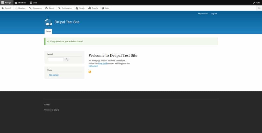 drupal tutorial for windows