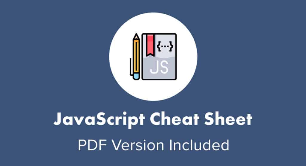 Javascript Cheat Sheet For 2020 Pdf Version Included