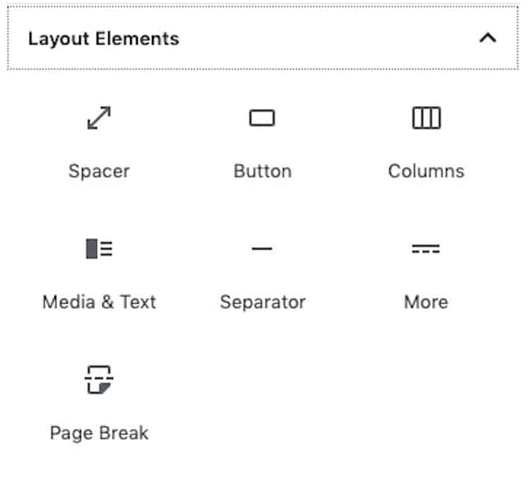 Layout-Blocks