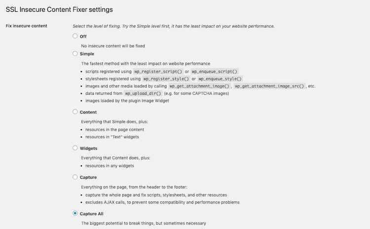 SSL Insecure Content Fixer