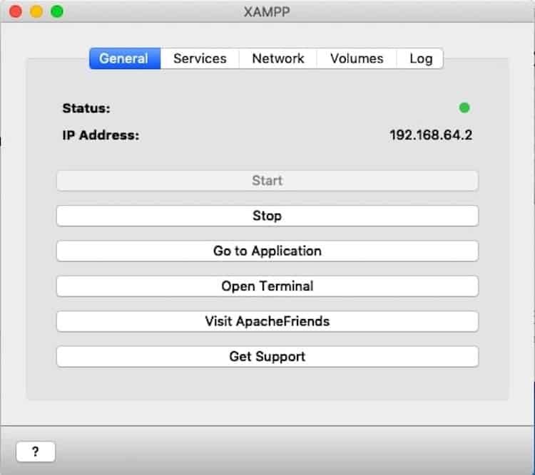 XAMPP Status Light