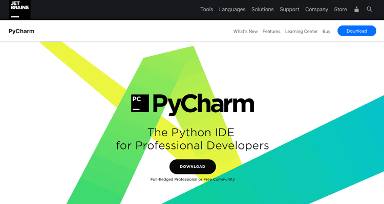 PyCharm website