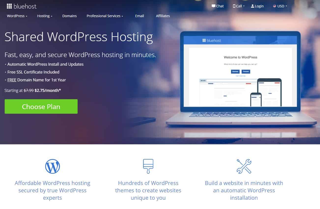 Best Wordpress Hosting In 2020 Top 10 Comparison Websitesetup Org Images, Photos, Reviews