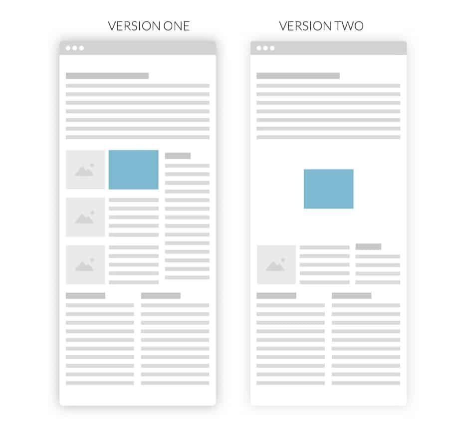 Negative space focuses attention on any nearby screen elements.