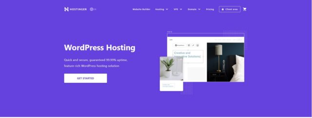 Hostinger WordPress Hosting