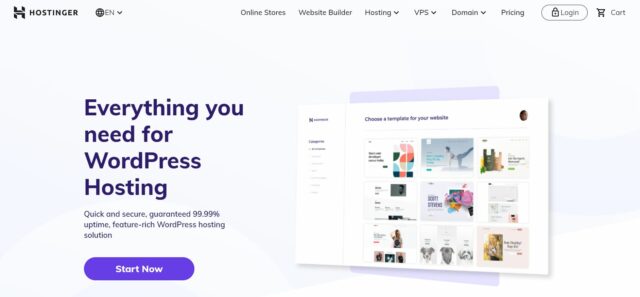 Hostinger WordPress Hosting