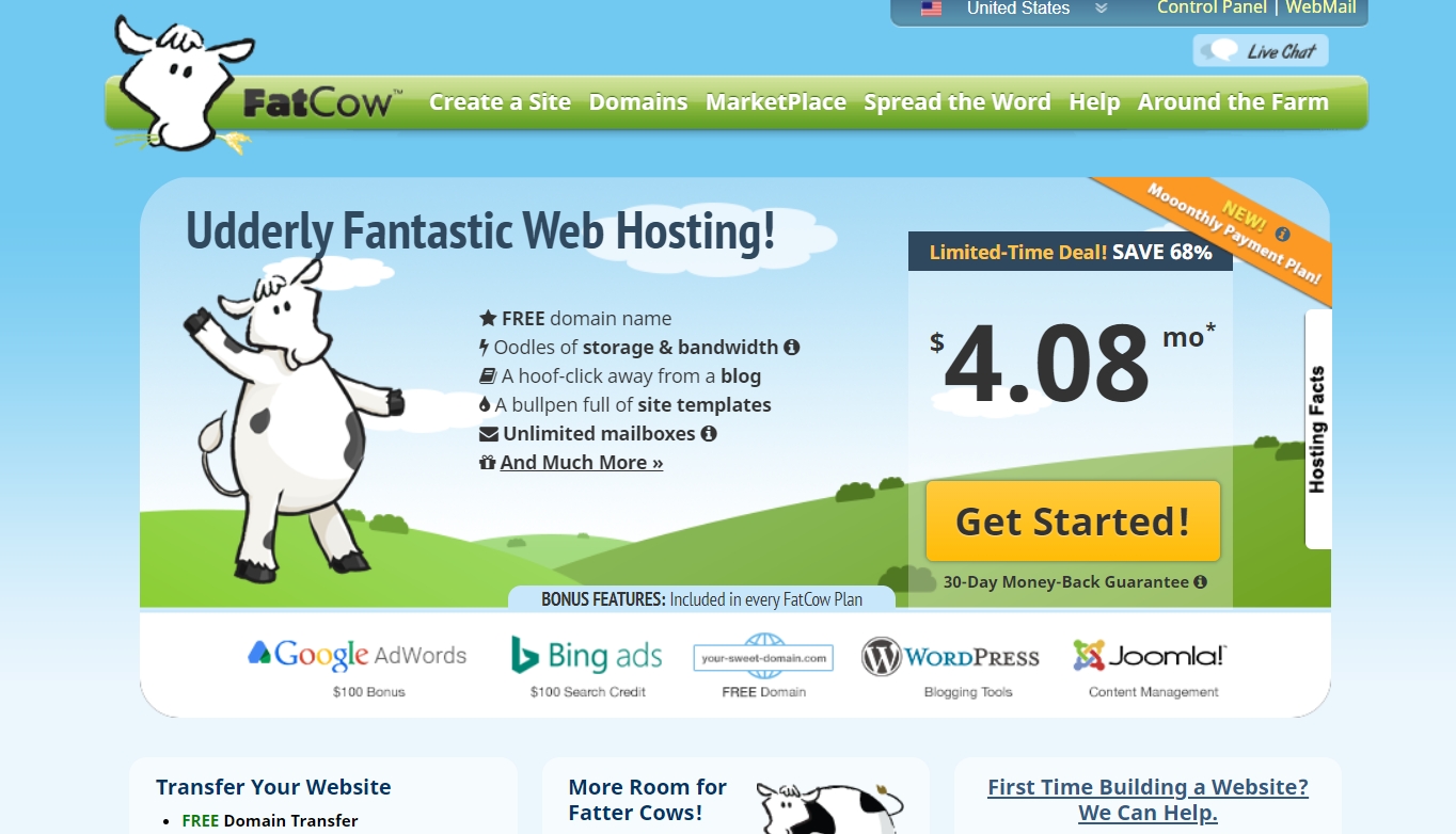 fatcow hosting review