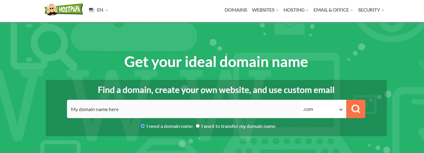 HostPapa domain name generator november 2020