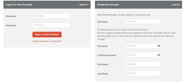 namecheap register