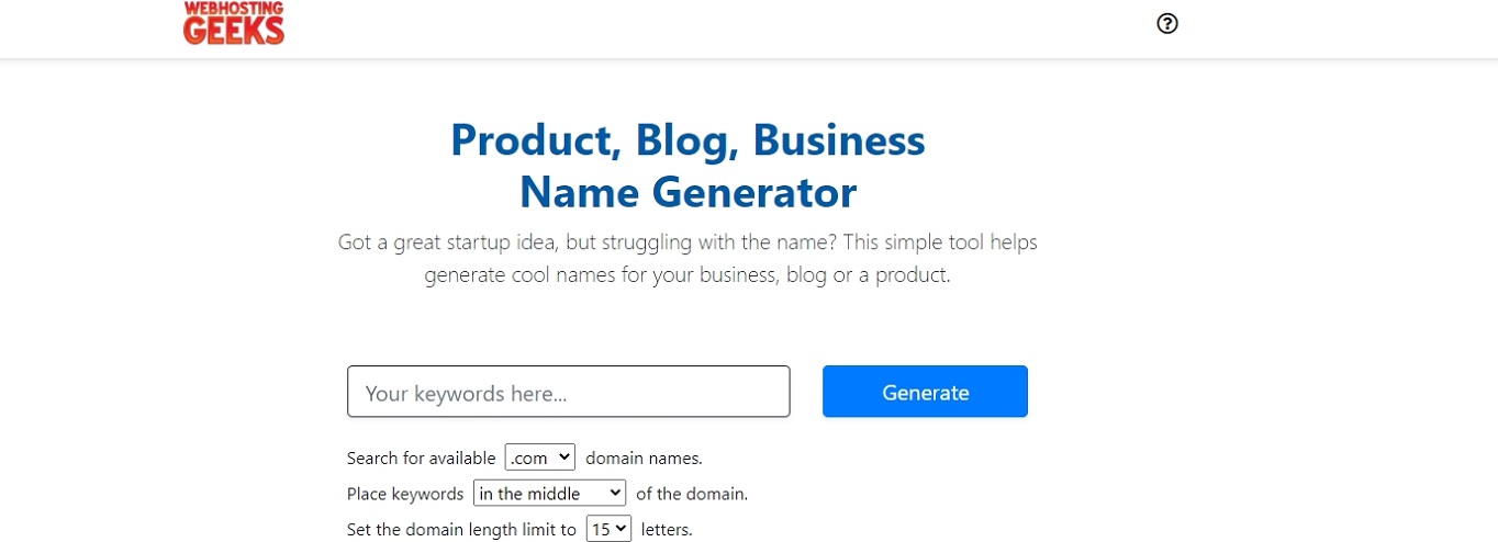15 Best Domain Name Generators for Ideas (2021)