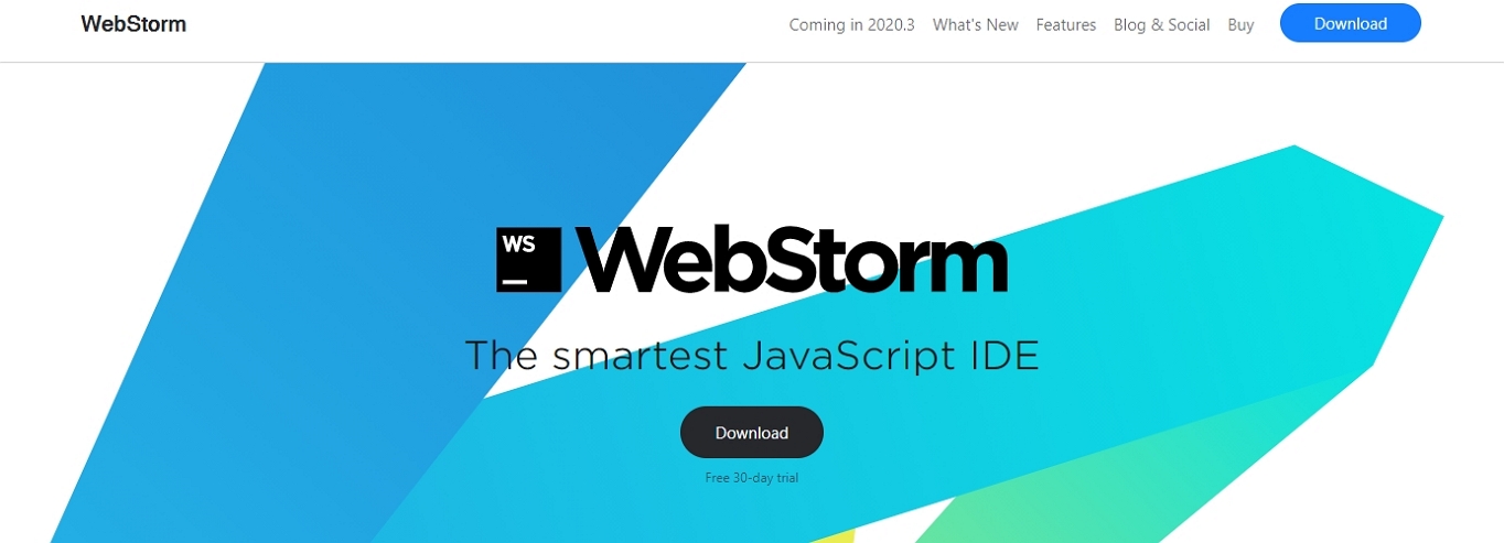 WebStorm IDE website