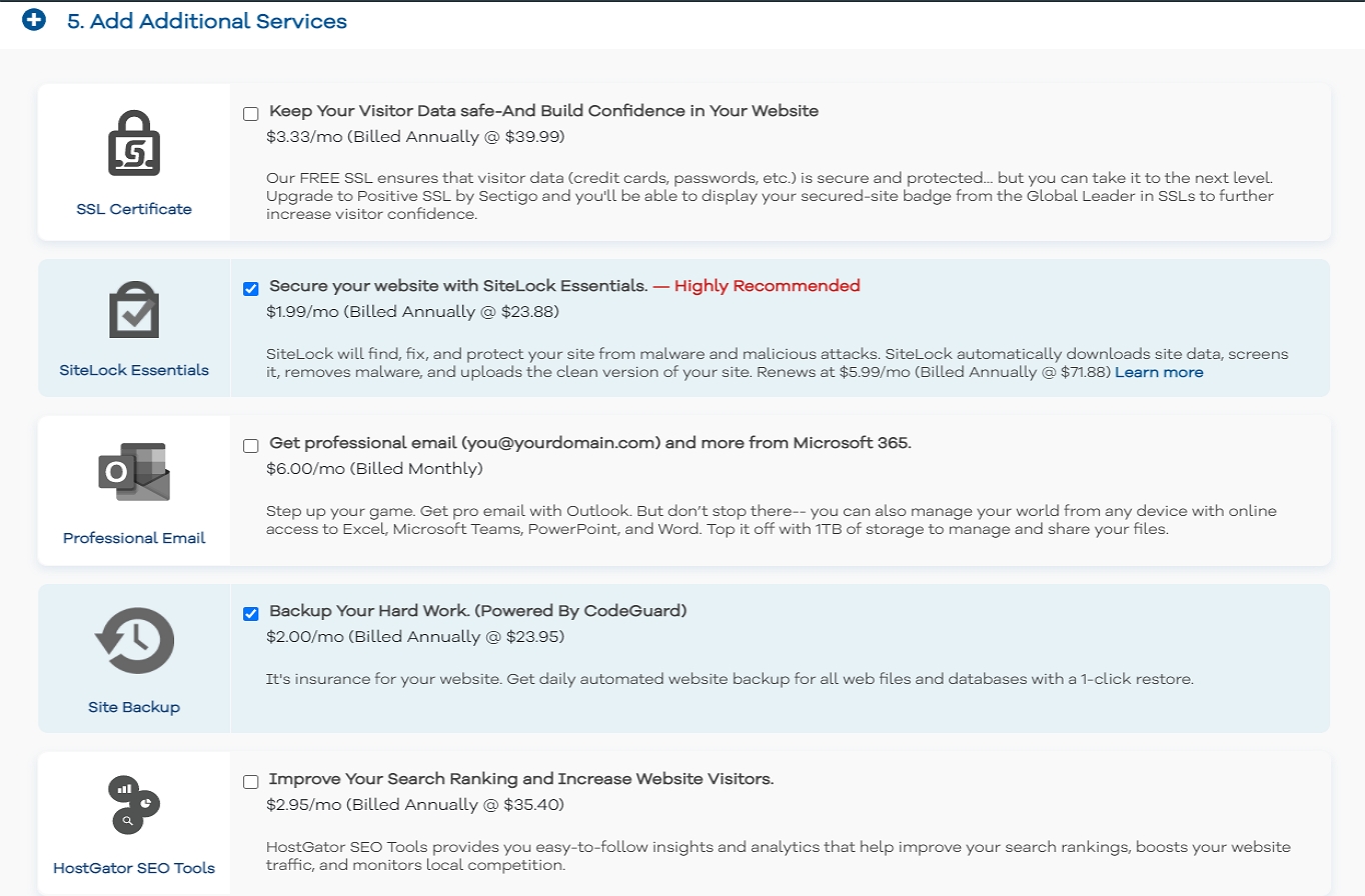 more secure hostgator email settings