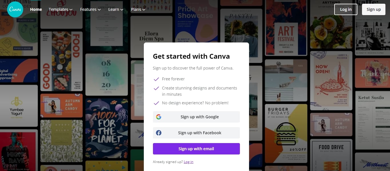 Canva graphic design software