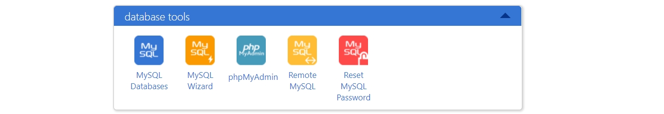 cPanel Database Tools