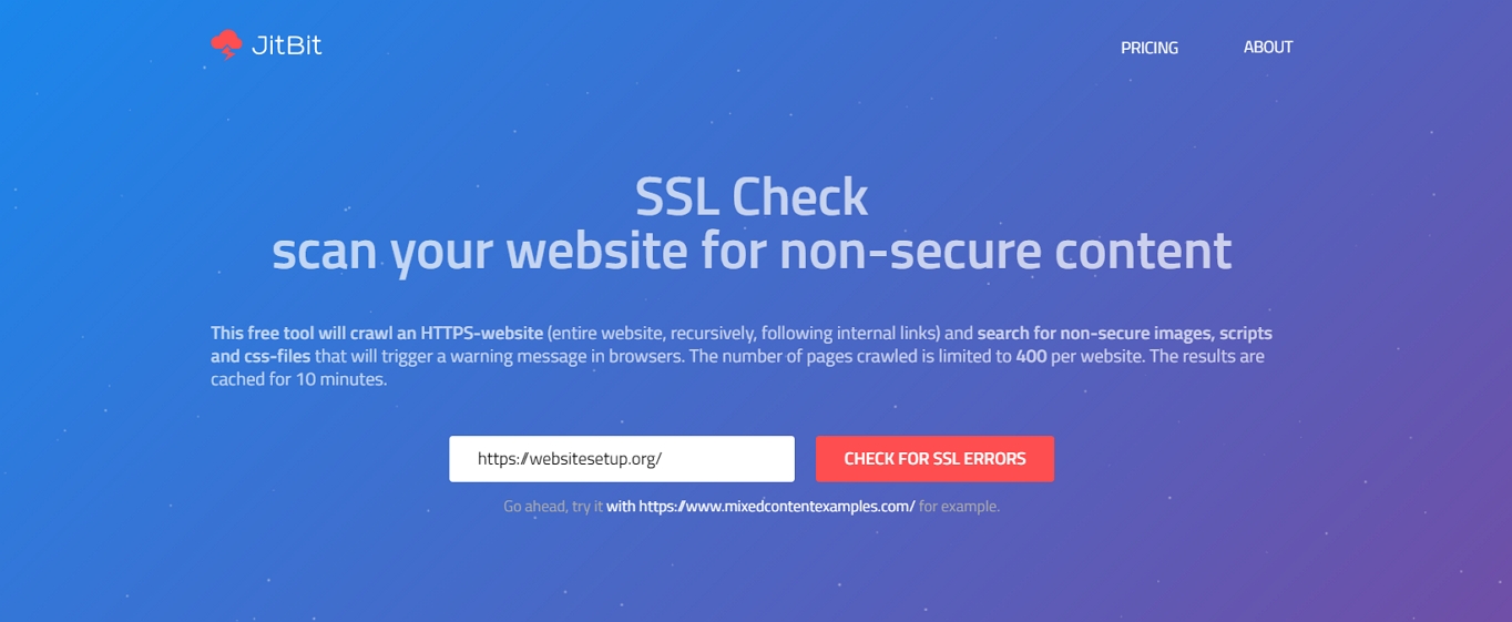 jitbit ssl checker