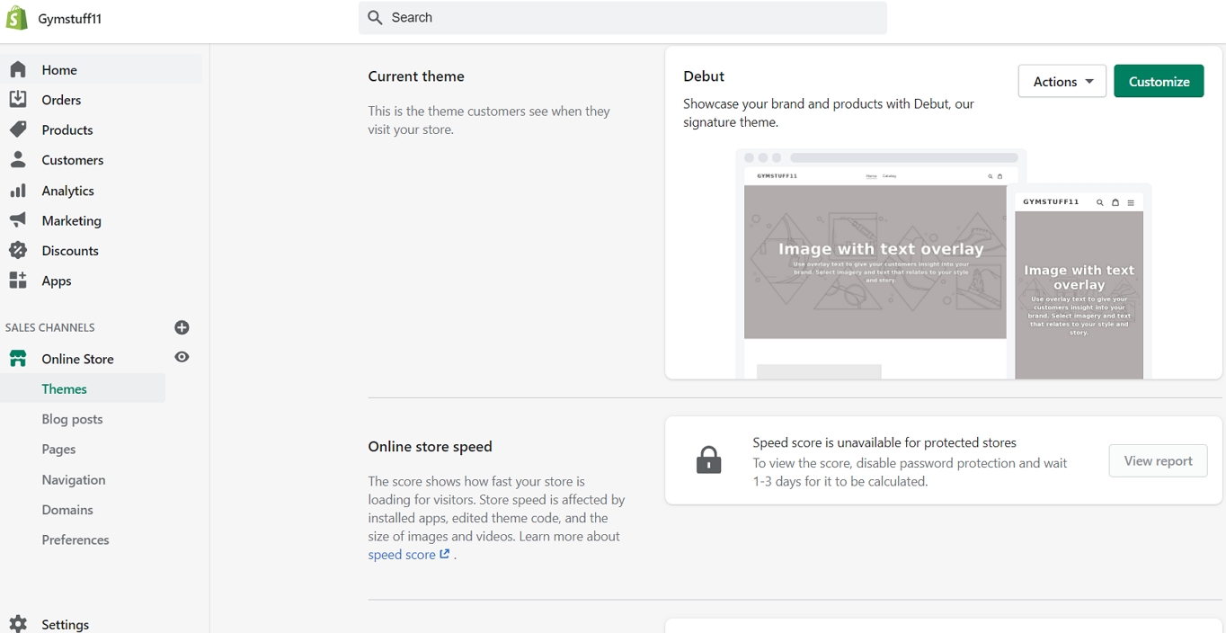 Shopify themes