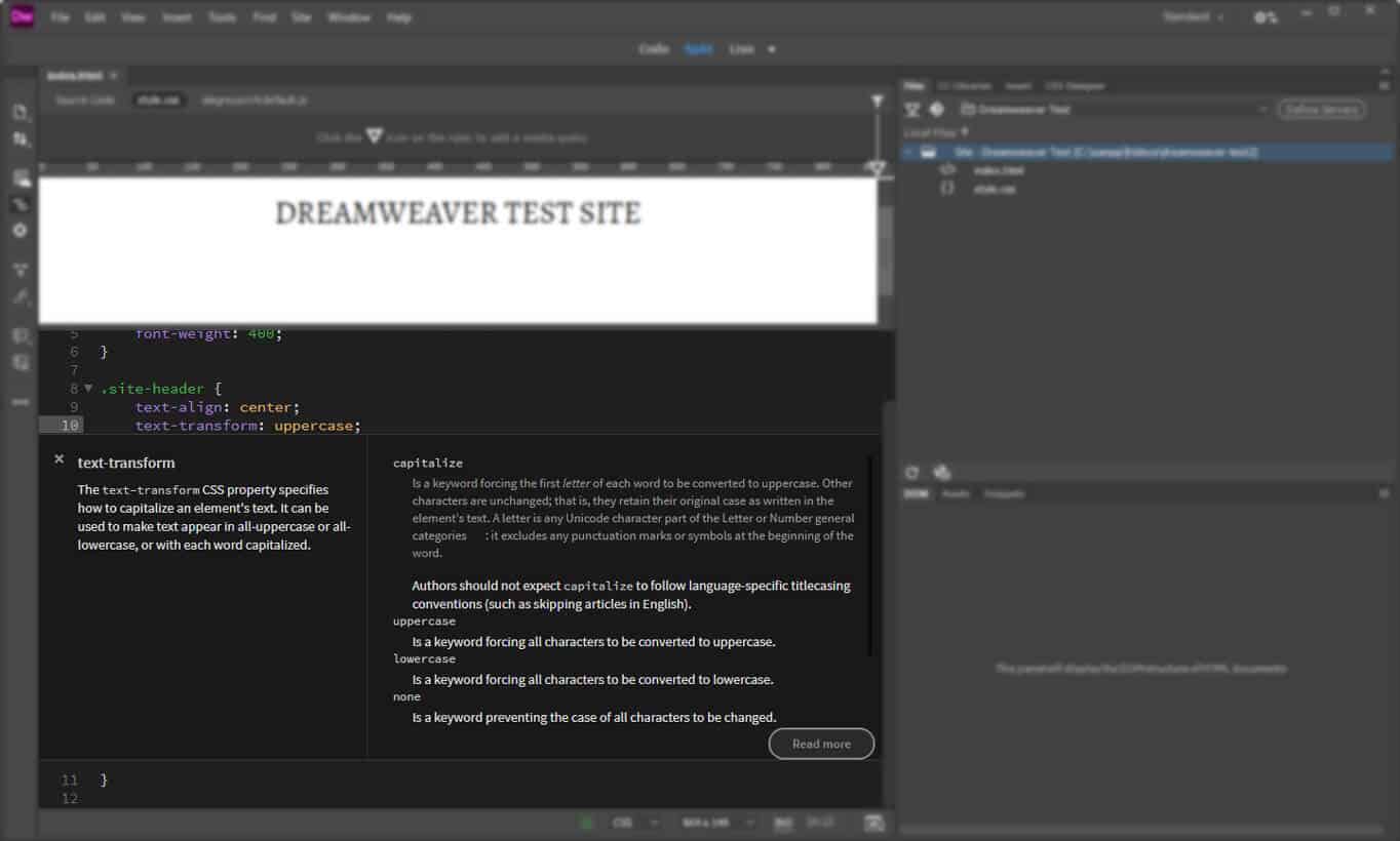 Hasse O Zdvihnite Sa Dreamweaver Creat Section Lahodn Usilova Tank