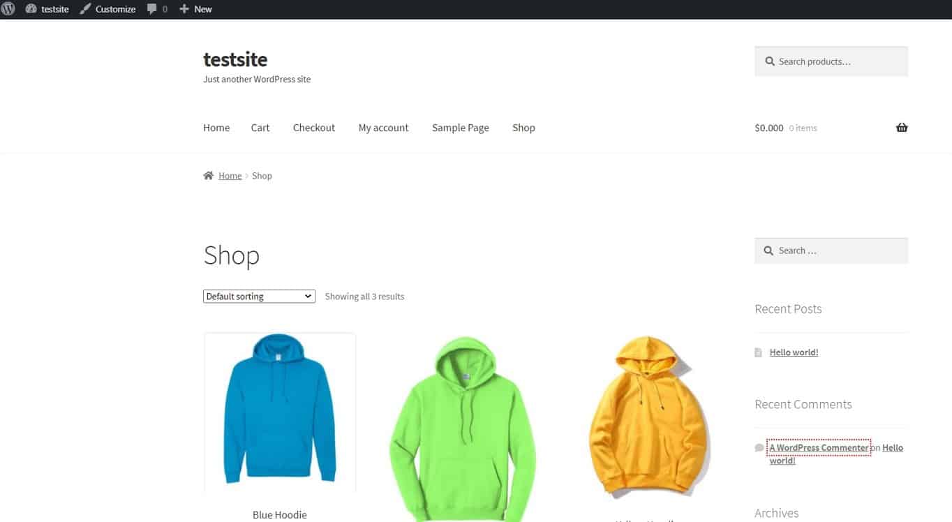 Setting up a Woocommerce shop - Step by step