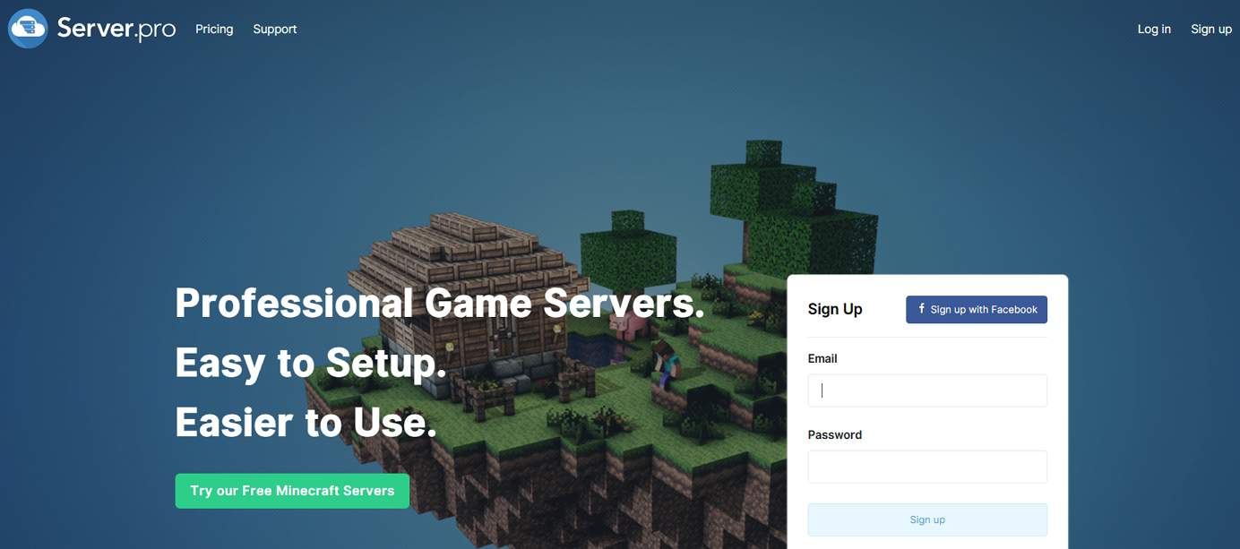 Minecraft Server hosting from 2.45$/month