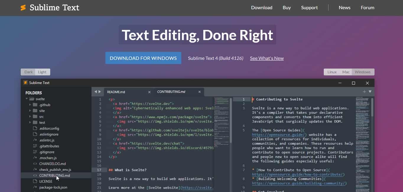 html web editor software