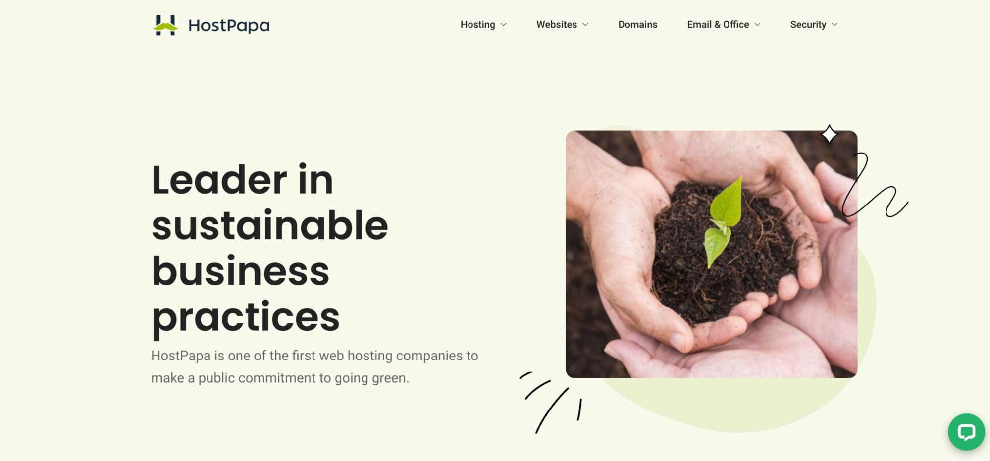 HostPapa was one of the first web hosting companies that offered green hosting.