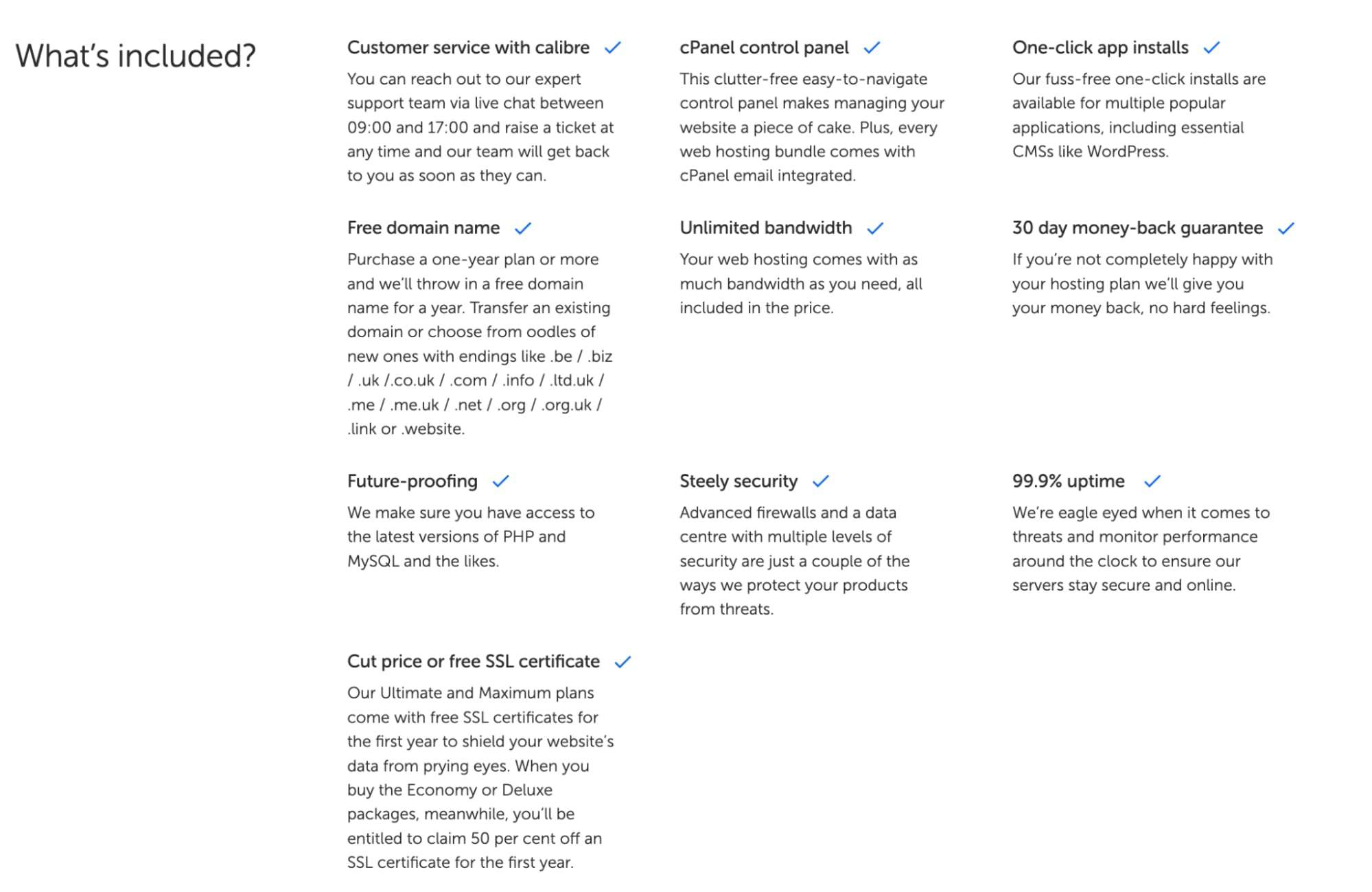 tsoHost features