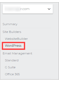 installing wordpress